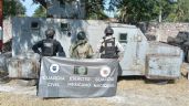 Decomisan arsenal tras enfrentamiento en Buenavista, Michoacán