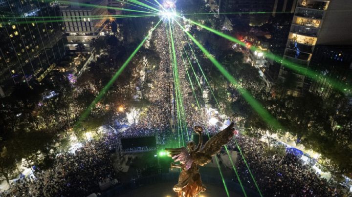 Así convirtió Polymarchs a Paseo de la Reforma en una colosal discoteca (Fotogalería y Video)