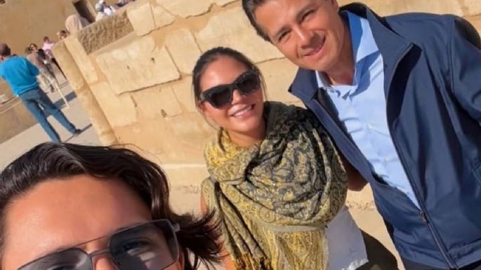 Captan a Enrique Peña Nieto paseando en Egipto