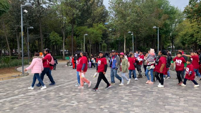 Miles de simpatizantes llegan al Zócalo para escuchar el informe de Sheinbaum (Fotogalería)