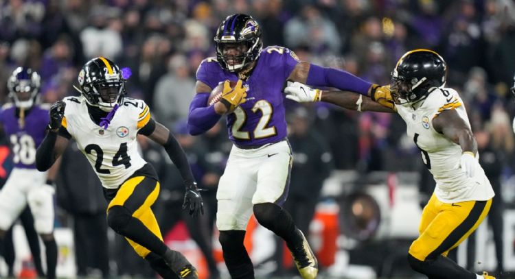 Jackson y Henry allanan camino de Ravens a triunfo por 28-14 ante Steelers en playoffs