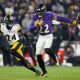 Jackson y Henry allanan camino de Ravens a triunfo por 28-14 ante Steelers en playoffs