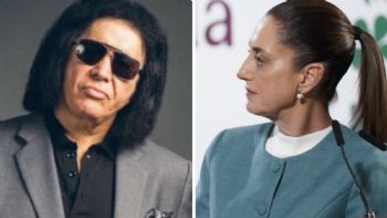 Así respondió Sheinbaum al mensaje de agradecimiento de Gene Simmons de Kiss