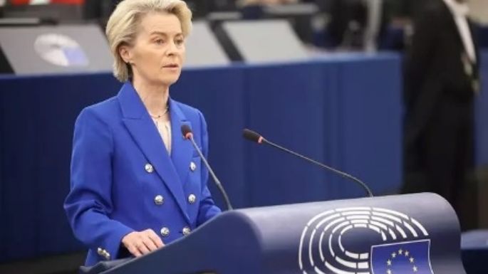 Von der Leyen, premio Carlomagno por su labor al frente de la Comisión Europea