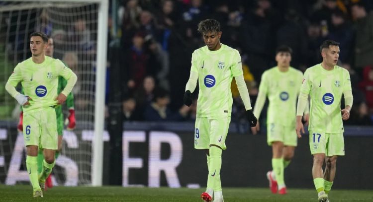 El Barcelona empató 1-1 contra el Getafe; suma cuatro partidos sin victoria en LaLiga