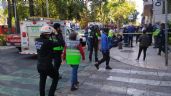 Se incendia edificio sobre Paseo de la Reforma; 40 personas son atendidas