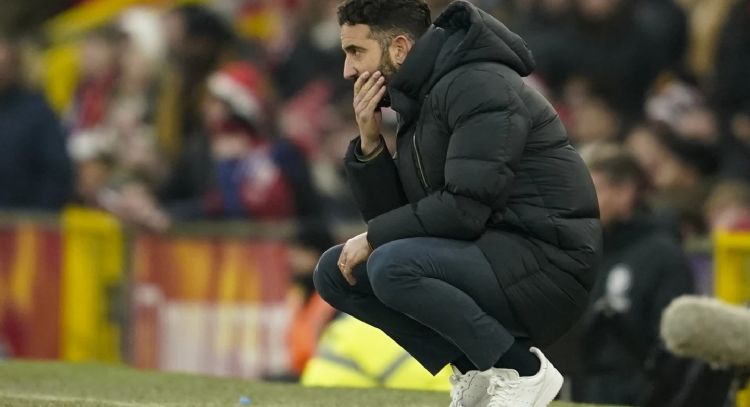 Rubén Amorim cree que su equipo podría ser el peor en la historia del Manchester United