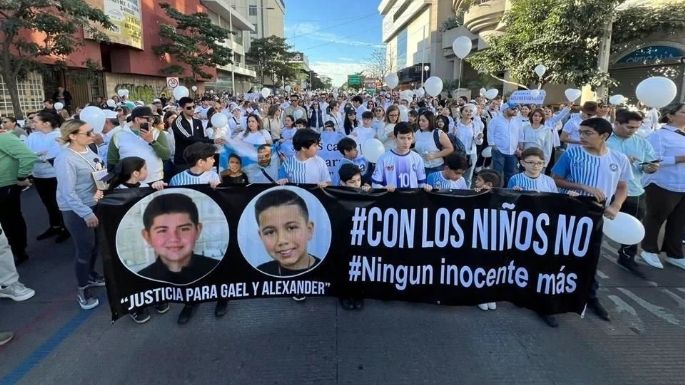 Caso de Alexander y Gael: asesinato de dos menores provoca marcha en Sinaloa