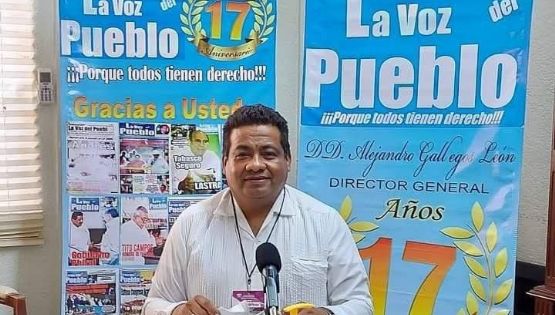 La CNDH condenó el asesinato del periodista tabasqueño Alejandro Gallegos León