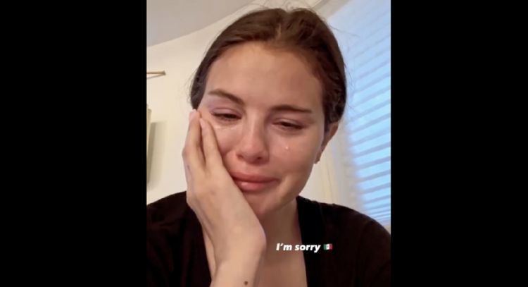 Selena Gomez llora por las deportaciones de mexicanos... y la tunden por "Emilia Pérez" (Video)