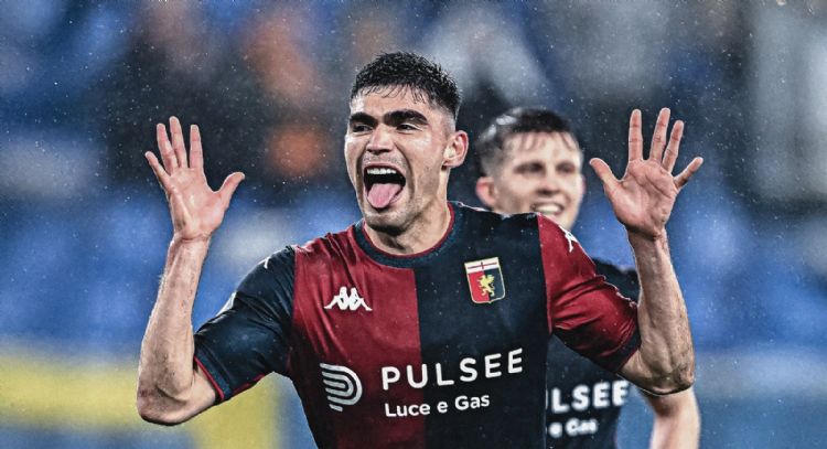 Johan Vásquez anota gol en la victoria 2-0 del Genoa ante el Monza (Video)