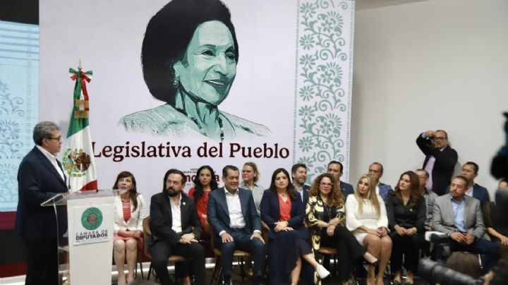 "La legislativa del pueblo": Morena estrena foro de prensa que costó 2 millones de pesos