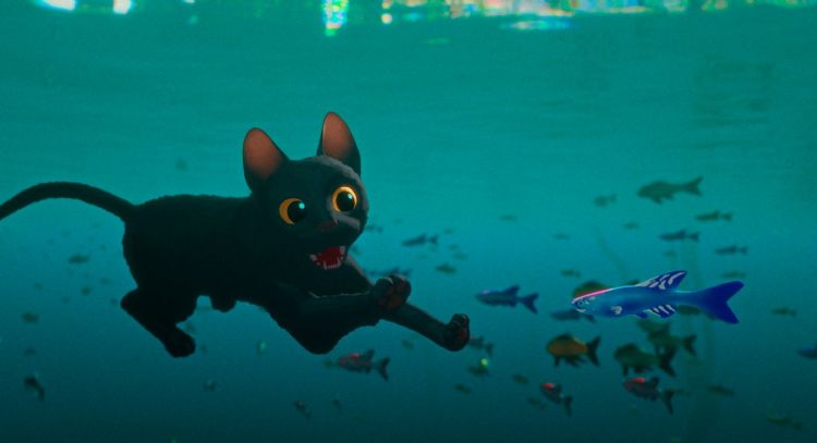 “Flow”, protagonizada por un gato negro que aprende a confiar en los demás 