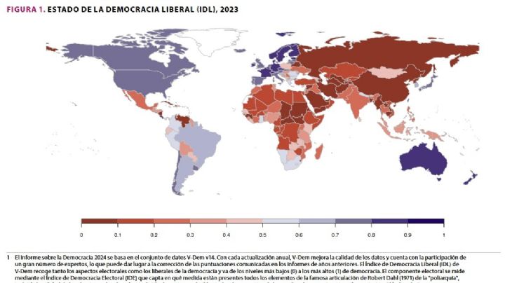 Reporte sueco sobre democracia ubica a México en “zona gris”