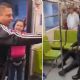 Agreden a policías en la Línea 8 del Metro; detienen a tres (Video)