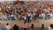 Foto ilustrativa de la nota titulada: Acarreo masivo y movilización oficial marcan cierre de la gira nacional de Sheinbaum en Morelos
