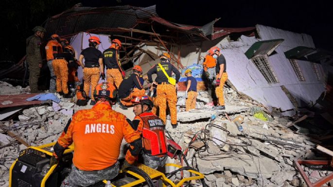 Terremoto de magnitud 6.9 en Filipinas deja al menos 69 muertos; rescatistas buscan sobrevivientes