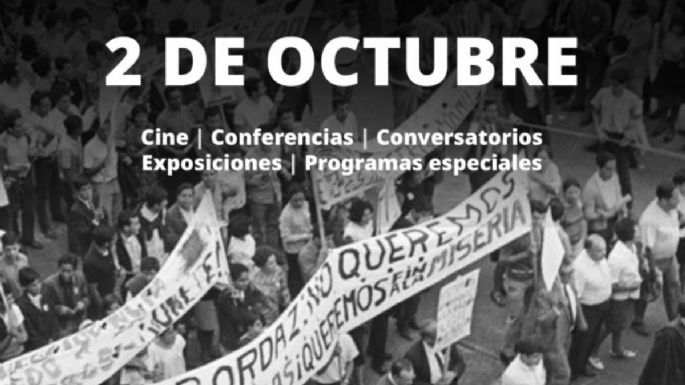 Octubre no se olvida: Cultura lanza programa en torno al Movimiento Estudiantil de 1968