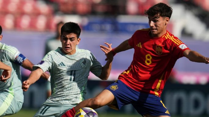 México rescata el empate ante España en el Mundial Sub-20