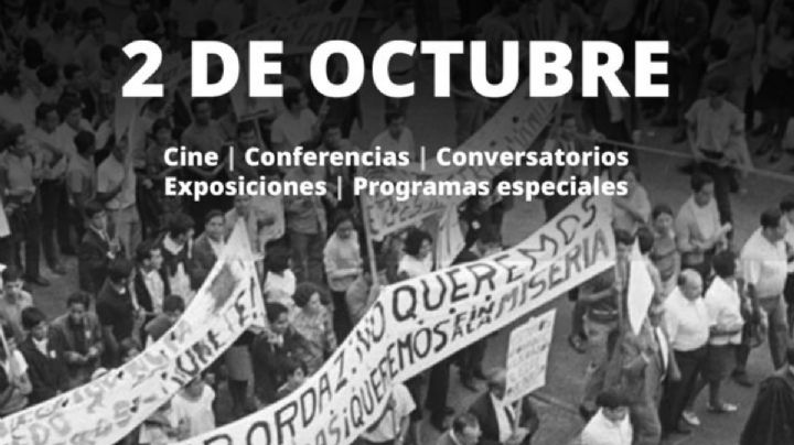 Octubre no se olvida: Cultura lanza programa en torno al Movimiento Estudiantil de 1968