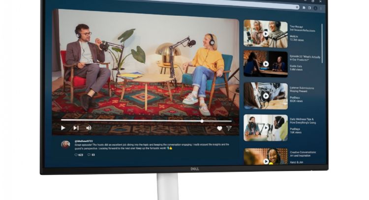 Dell lanza nuevos monitores para el hogar diseñados para reducir la fatiga visual