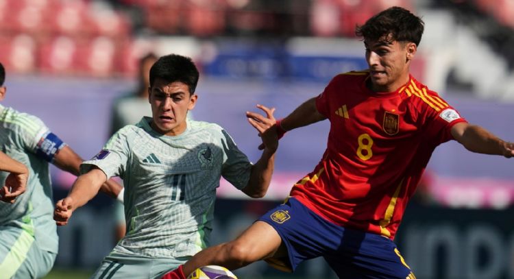 México rescata el empate ante España en el Mundial Sub-20