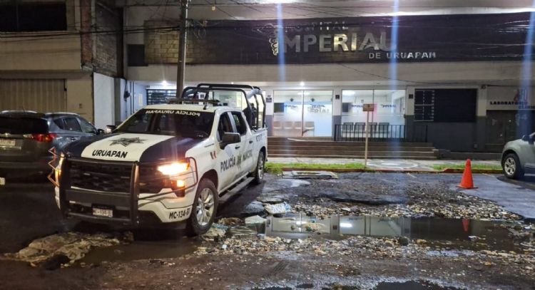 Hieren a dos policías tras la ejecución de “El Gárgola” en Uruapan