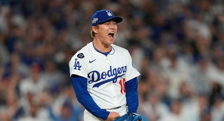 Yamamoto brilla por Dodgers, que barren a Rojos y anclan en la serie divisional de la Liga Nacional