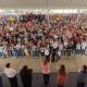 Acarreo masivo y movilización oficial marcan cierre de la gira nacional de Sheinbaum en Morelos