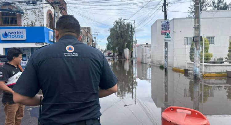 Suman seis personas sin vida por las lluvias en Querétaro