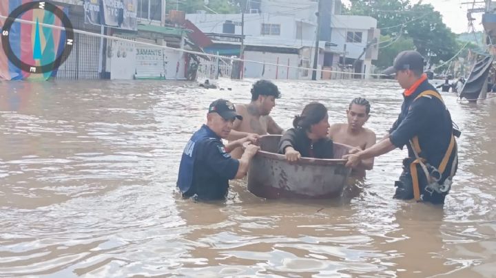 Suman seis las personas fallecidas por las lluvias en Veracruz