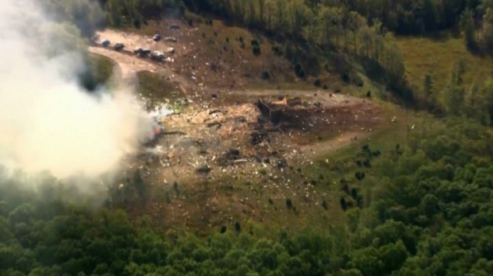 No hay sobrevivientes en explosión de fábrica de explosivos en Tennessee, dice policía