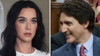 Revelan fotos del exprimer ministro canadiense Justin Trudeau con la cantante Katy Perry