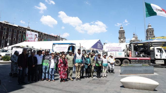 Brugada enviará personal y maquinaria para apoyar a Veracruz tras lluvias e inundaciones