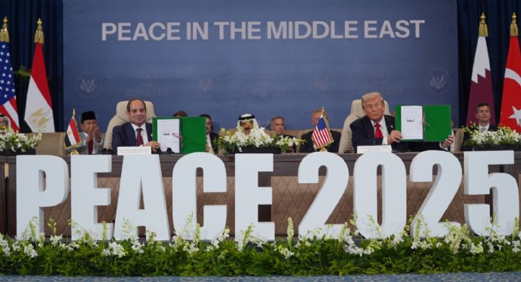 La firma del acuerdo en Egipto sella la primera fase del ambicioso plan de paz de Trump
