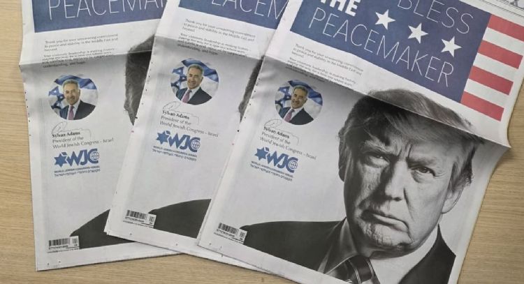 Jerusalem Post se rinde ante Donald Trump: "Dios bendiga al pacificador"