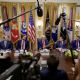 Trump, sobre Hamás: “Se desarmarán. Y, si no, los desarmaremos”