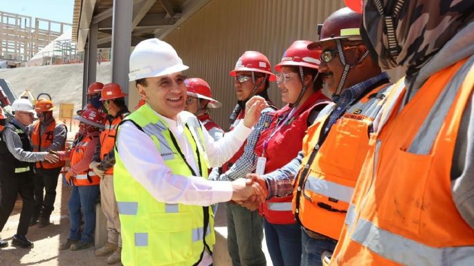 Gobernador Durazo coloca a Sonora en primer lugar de exportación minera en la frontera norte
