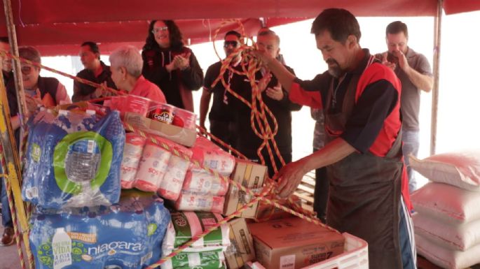 Central de Abastos de la CDMX manda 70 toneladas de víveres a Veracruz