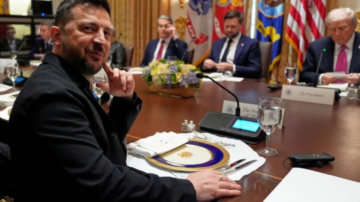 Tras reunirse con Zelenski, Trump pide un alto el fuego inmediato entre Kiev y Moscú