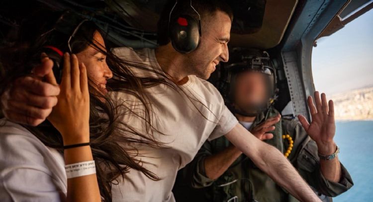 Así fue el reencuentro de Noa Argamani con su novio tras dos años de secuestro