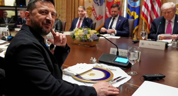 Tras reunirse con Zelenski, Trump pide un alto el fuego inmediato entre Kiev y Moscú