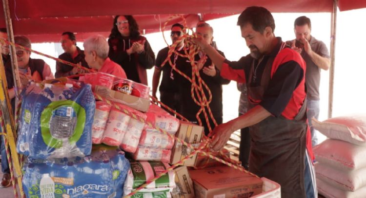 Central de Abastos de la CDMX manda 70 toneladas de víveres a Veracruz