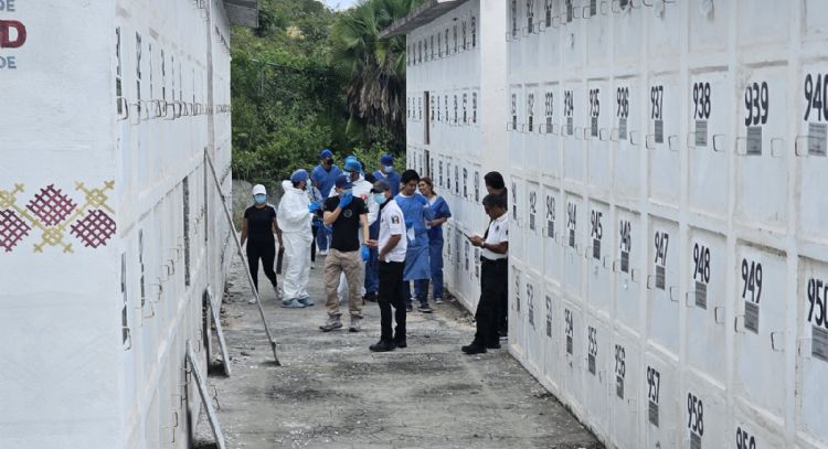 Depositan 30 cuerpos sin identificar en el cementerio forense de Chilpancingo
