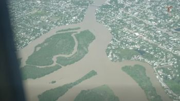 Emiten alerta en Tamaulipas y Veracruz por aumento del caudal del río Pánuco
