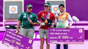 Mariana Bernal y Maya Becerra ganan oro y plata en Copa del Mundo de Tiro con Arco (Video)