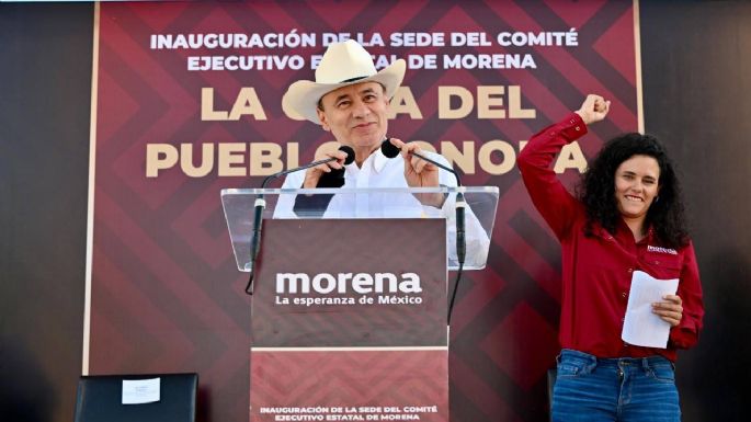 Inaugura Alfonso Durazo y Luisa Maria Alcalde nuevas oficinas de Morena en Sonora