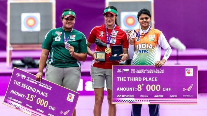 Mariana Bernal y Maya Becerra ganan oro y plata en Copa del Mundo de Tiro con Arco (Video)