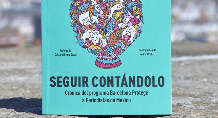 María Eugenia Gay presenta libro del programa “Barcelona Protege a Periodistas de México”