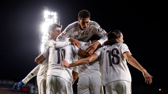 Con gol de Mbappé el Real Madrid vence 1-0 al Getafe y es líder de LaLiga
